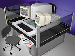 Fully computer-controlled video measuring system, designed and developed specifically for RIFF Company.